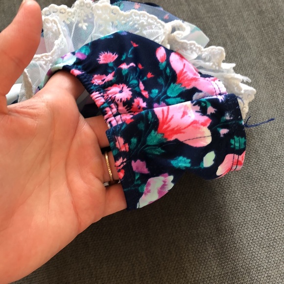 Circo ruffle baby bathing suit sz 9 months - Picture 2 of 6